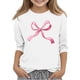 thumbnail image 2 of Blusas y camisas de manga larga y cuello redondo para niños y niñas, estilo casual, original, con estampado de manga 3/4 y cuello redondo, ideal para niñas de 3 a 14 años., 2 of 5