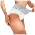thumbnail image 4 of WZXFASHION Women Solid Color Patchwork Briefs Panties Underwear Knickers Bikini Underpants Intimates Multicolor L, 4 of 9