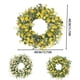 thumbnail image 5 of Bewildely de primavera artificial ABS para puerta de entrada. Coronas de flores silvestres brillantes y alegres para puerta de entrada. Decoración A 40cm, 5 of 6