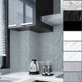 thumbnail image 2 of Waterproof Wall Sticker Marble Tiles Sticker Kitchen Home Bathroom Wallpapers, 2 of 5
