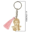 thumbnail image 3 of Inkdotpot Key Chain For Sister Engraved Wooden Key Holder Housewarming Gift, 3 of 6