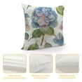 thumbnail image 4 of Qinduosi Pillow Covers Pack of Flower Throw Pillow Covers Decoration,Summer Holiday Decor Pillowcase Linen Cushion Case for Home Sofa Couch Outdoor White, 4 of 5