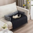 thumbnail image 1 of Pet Dog Cat Sleeping Bed for Medium Large Warm Dogs Bed Sofa Blanket Couch Protector Removable Washable Pets Mats with Pillow ShopWise Round, 1 of 13