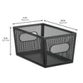 thumbnail image 2 of mDesign Steel Organizer Matte Black (25988), 2 of 8