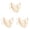 B, variant on 3 Pcs Sun Protection Face Mask for Women Outdoor Sports, UPF 50 Plus Blocks 98 Percent UVA UVB Rays, Washable Reusable UV Face Mask for Hiking and Gardening, Sun Care