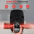 thumbnail image 4 of Sistema PA portátil Pyle PPHP1049KT 1000W Bluetooth de 2 vías, 4 of 7