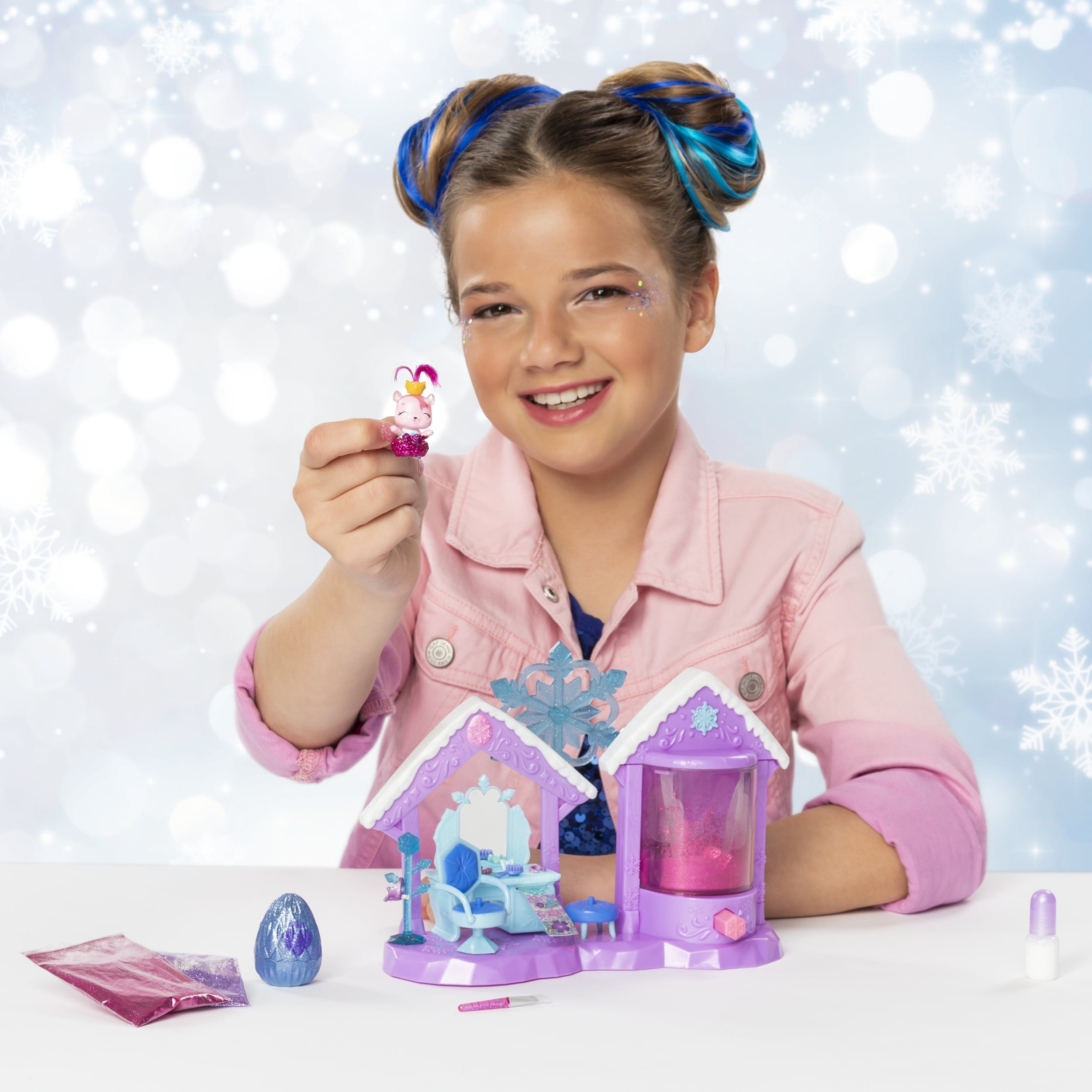 hatchimals glitter salon