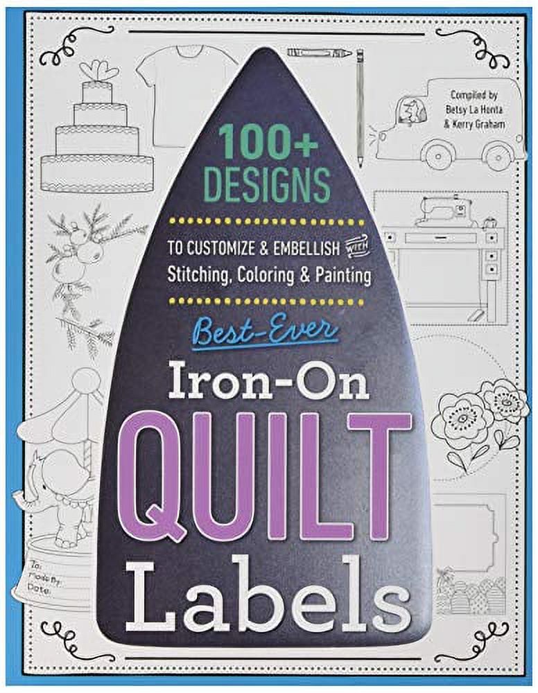Best-Ever Iron-On Quilt Labels-Variety Of Styles