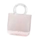 thumbnail image 3 of Jarrón de vidrio moderno, jarrón, jardinera, terrario, forma de bolso, arreglo floral para rosa, 3 of 9