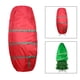 thumbnail image 4 of Bolsa de almacenamiento vertical para árbol de Navidad. Material impermeable y a prueba de polvo que protege de... Rojo 89x190cm, 4 of 9