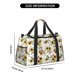 thumbnail image 3 of Easygdp Sunflowers Leaves And Birds Bolsa de Gimnasio, Bolsa de Viaje Duffel, Bolsa de Fin de Semana con Compartimentos, Bolsa de Mano para Noche, 3 of 7