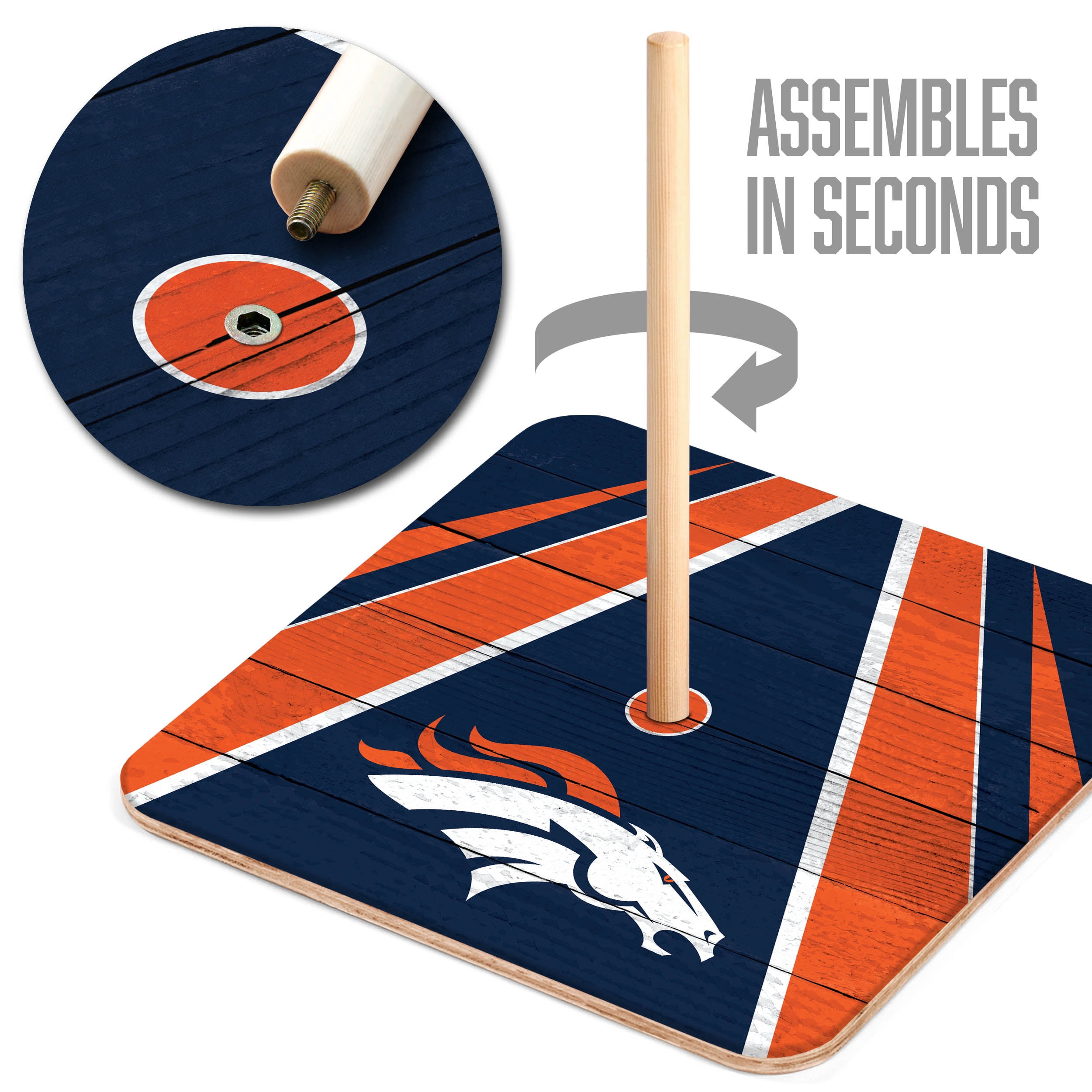 YouTheFan NFL Denver Broncos HorseShoe Bags