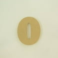 thumbnail image 1 of Package of 1, 10 Inch X 3/4" Thickness MDF Letter o in The Goudy Heavy Font, Thick, Lower Case for Art & Craft Project, Made in USA, 1 of 4