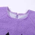 thumbnail image 7 of RUTAYY Kids Unisex Halloween Pumpkin 2 Piece Outfit Sleeveless Romper Matching Pumpkin Hat Set Purple, 7 of 7