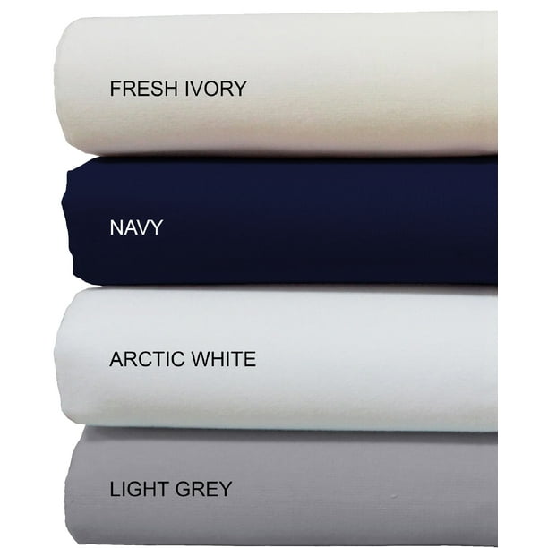 Purity Home Percale Weave Deep Pocket Organic Cotton Sheet Set Queen