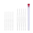thumbnail image 2 of 10pcs Beading Needles Big Eye Collapsible Seed Beads Threading Needles Jewelry Making Tools, 2 of 6