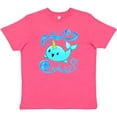 thumbnail image 3 of Inktastic Cute and Playful Narwhal Youth T-Shirt, 3 of 5