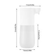 thumbnail image 3 of Automatic Infrared Sensor Soap Dispenser Touchless Foam Liquid Soap Dispenser With 4 Adjustable USB Rechargeable For Bathroom Kitchen Living Room IPX4 600ml Large Capacity, 3 of 9