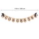 thumbnail image 1 of Congrats Linen Banner Photo Props Perfect for Graduation Party Decorations 2.8 Meters, 1 of 4