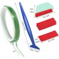 thumbnail image 2 of FOSHO 10M (32.8FT) Knife Tape Finish Line Vinyl Wrap Tool for Cutting Paper Trim Car Wrapping Design Line Auto Graphic, 2 of 5
