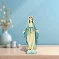 thumbnail image 6 of DurableDelights Blessed Virgin Mary Resin Figurine, Small Indoor Catholic Collectible, 4.84 Inch, 6 of 10