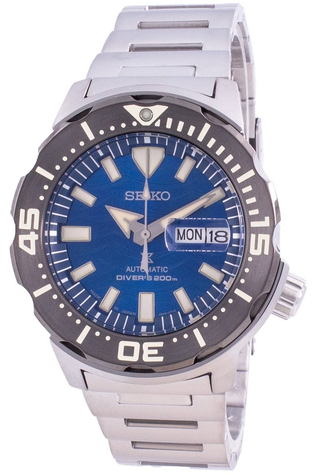 Seiko Prospex Automatic Diver's Monster Save The Ocean SRPE09