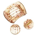 thumbnail image 2 of Unique Bargains 1 Pc Exquisite Heart-Shaped Hollow Hair Clips Hairdo Clip Light Brown, 2 of 5