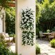 thumbnail image 5 of Flores colgantes de glicinia artificial, enredaderas colgantes de seda, guirnalda de glicinia artificial para cubrir arcos de boda, muros, vallas de jardín, decoración de interiores y, 5 of 6