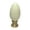 Polished Brass - Pack of 1, variant on Royal Designs, Inc. Ceramic Egg Shaped Lamp Finial for Lamp Shade, F-5050BG-2, Polished Brass, Pack of 2