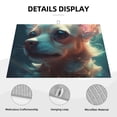 thumbnail image 3 of Sikiie Cute Flower Chihuahua Puppy Dish Drying Mat, Kitchen Counter Mat, Self Drying Mat for Kitchen Counter Dish Drying Pad ,for Dishes, Utensils, Pots and Pans（24" x 18"）, 3 of 7