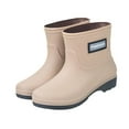 thumbnail image 5 of Sharprepublic Mid Calf Rain Boots for Women Casual Working Boots for Ladies Kitchen Hiking 37, 5 of 8