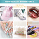 thumbnail image 5 of Nail Art Crystal AB Coated Nail Art Shiny Round Flat Rhinestones Adepaton Uñas Postizas y Decoración, 5 of 5