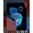 thumbnail image 2 of Bolokofsky, Ronald 15x18 White Modern Wood Framed Museum Art Print Titled - Abstract Shapes 701C, 2 of 4