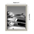 thumbnail image 2 of Americanflat Marco De Fotos De 16 X 20 Con Plexiglás Pulido - Colección Epic - Marcos De Pared De Galería Con Madera De Ingeniería - Marco De Fotos Ancho Para Exhibición En La Pared - Gris, 2 of 5