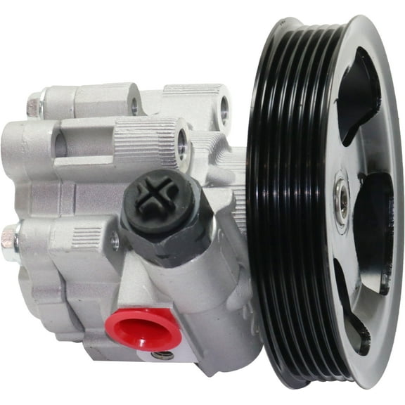Power Steering Pump Compatible with 2007-2009 Toyota Tundra 8Cyl 4.7L With Pulley