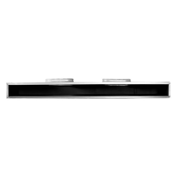 BUILDMART - 48" Plenum Box for [48" Linear Slot Diffuser - 2 Slot - Double Slot] Premium Insulated Plenum Box for Heating and Cooling