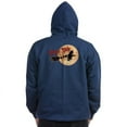 thumbnail image 2 of CafePress - Happy Yule Zip Hoodie - Zip Hoodie, Classic Hooded Sweatshirt with Metal Zipper, 2 of 4