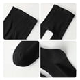 thumbnail image 4 of Bixock Toddler Girls Leggings Warm Knit Pantyhose Tights Footless Elastic Waist Ruffle Bow Solid Color Soft Stretch Dance Training Wear Size 6-12Months, 4 of 6