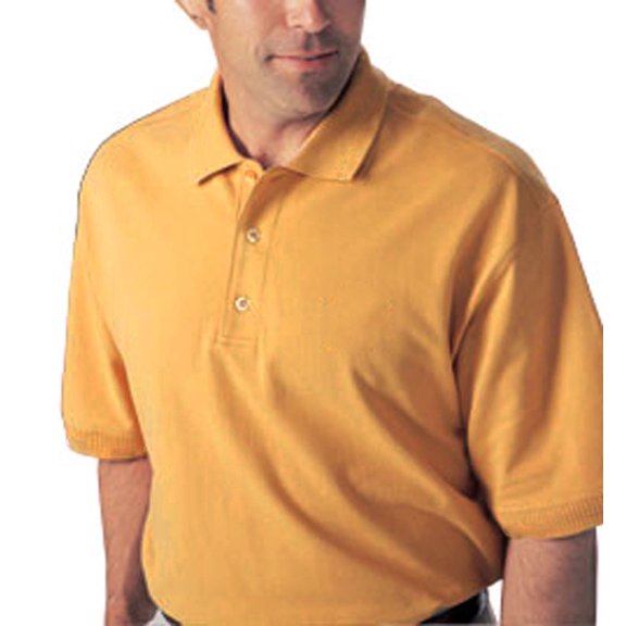 Monterey Club Men's Combed Cotton Solid Pique Golf Polo Shirt #3200