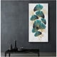 thumbnail image 3 of 1pcs Green Golden Plant Leaf Wall Poster, Wall Canvas, Canvas Painting, Frameless 15.7x31.5in, 3 of 4