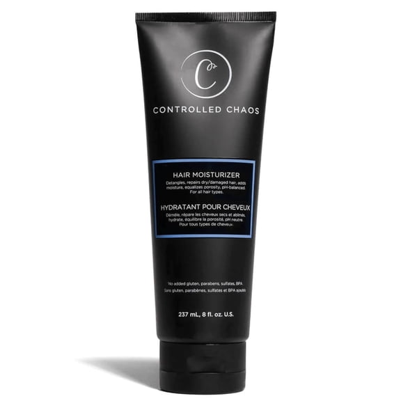 Controlled Chaos Hair Moisturizer for Curly Hair 8 fl. Oz. - Paraben & Sulfate Free, Moisturizes & Defines Extra Dry, Curly & Coarse Hair, Leave-in Hair Conditioner -