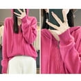 thumbnail image 2 of Women's Knit Cardigan With Hood Oversized Casual Sweater Soft Comfortable Long Sleeve Cozy Pullover For Fall Winter Cardigan Sweaters for Women, 2 of 2