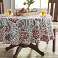 thumbnail image 3 of Better Homes & Gardens Boho Jacobean Fabric Tablecloth, Multicolor, 70" Round, Available in Multiple Sizes, 3 of 3