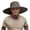 Army Green, variant on sususu Sun Hat Wide Brim Sun Protection Hat Outdoor Unisex Bucket Hats for Hiking Beach Fishing Black