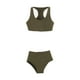 thumbnail image 1 of Traje de baño femenino a escala 1/6, de moda, coleccionable, con parte superior e inferior, ropa interior, 12 Verde, 1 of 9