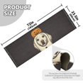 thumbnail image 5 of Yayeee Hallway Runner Rug 2'x6' Non Slip Machine Washable with Rubber Backing, Beige Halloween Dog, 5 of 8