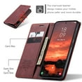 thumbnail image 4 of CaseMe Leather for Samsung Galaxy S25 FE 5G Case, Flip Wallet Leather Case with Card Holder Magnetic Closure Shockproof Kickstand Protective Phone Cases Cover for Samsung Galaxy S25 FE 5G 6.7-inch, 4 of 11
