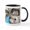White/Black Inside, variant on CafePress - Fab Five Ferret Mug - 11 oz Ceramic Mug - Novelty Coffee Tea Cup