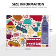 thumbnail image 2 of Fotbe London Symbols Alfombrilla de Secado para Cocina con Estampado, 18x24 Pulgadas, 2 of 7