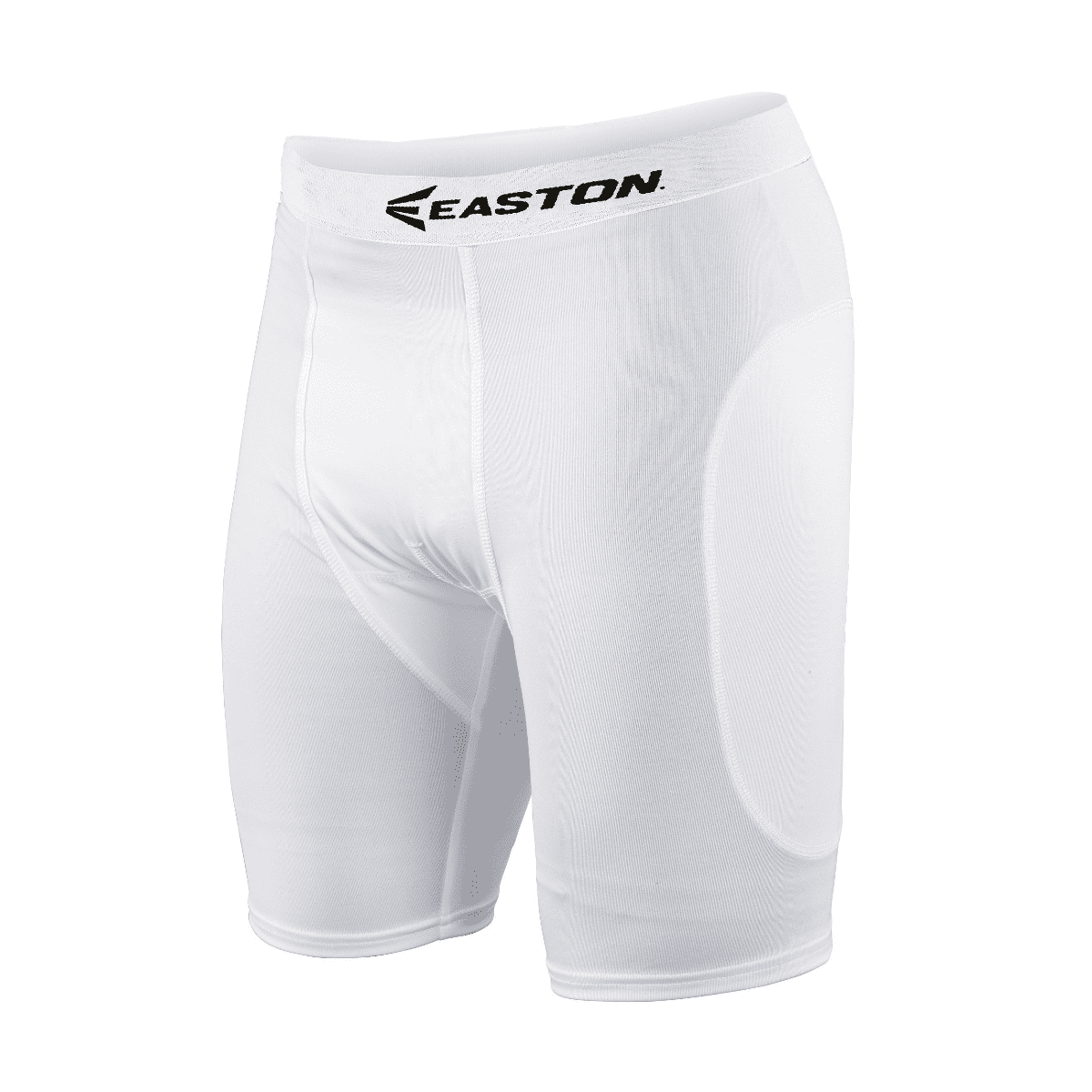 NEW! Easton Extra Baseball Padded Sliding Shorts White with black waist band 